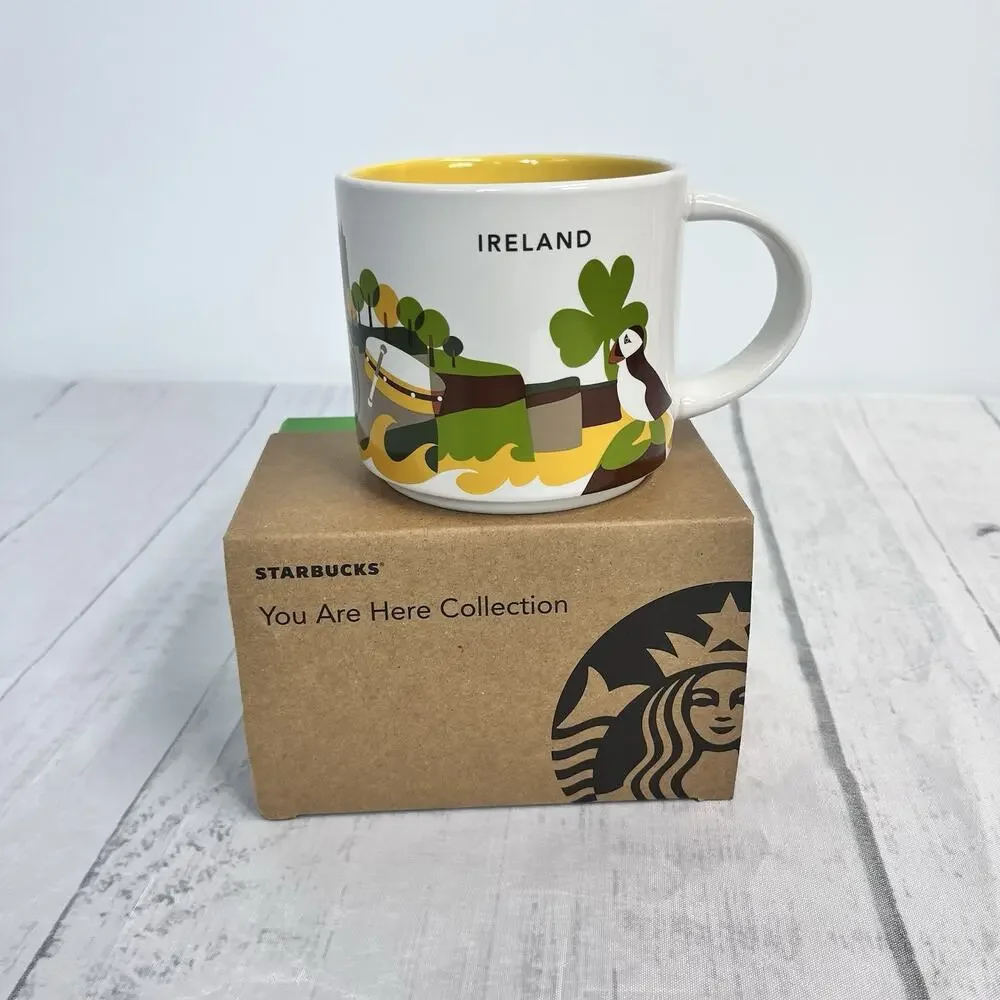 Starbucks Ireland Mug You Are Here Collection 14 oz YAH Coffee Cup New in Box - Picture 3 of 7